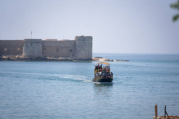 tourist boats organizing tours to mersin maiden's castle